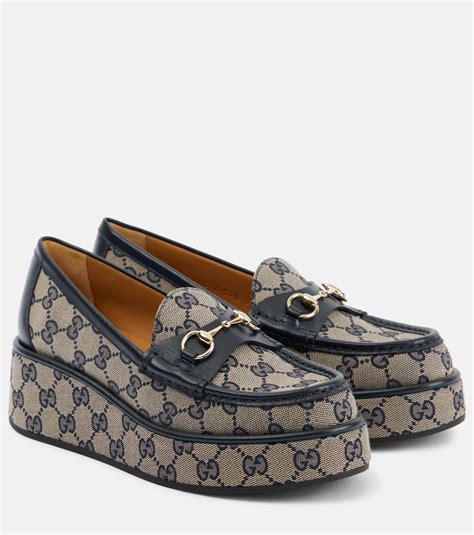 gucci lowers|gucci wedge loafers.